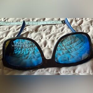 Spyder Men's Sunglasses with Blue Mirrored Lenses